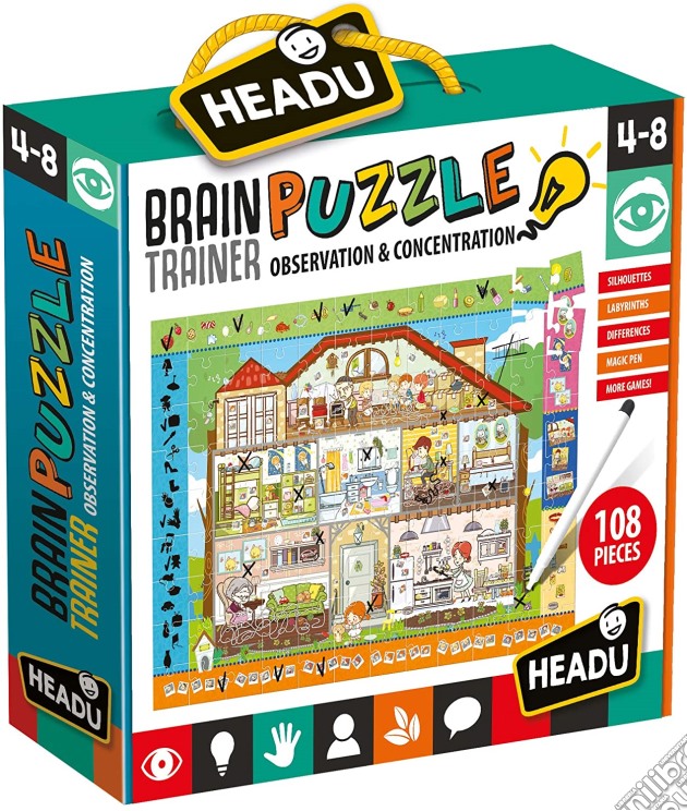 Headu: Brain Trainer Puzzle gioco
