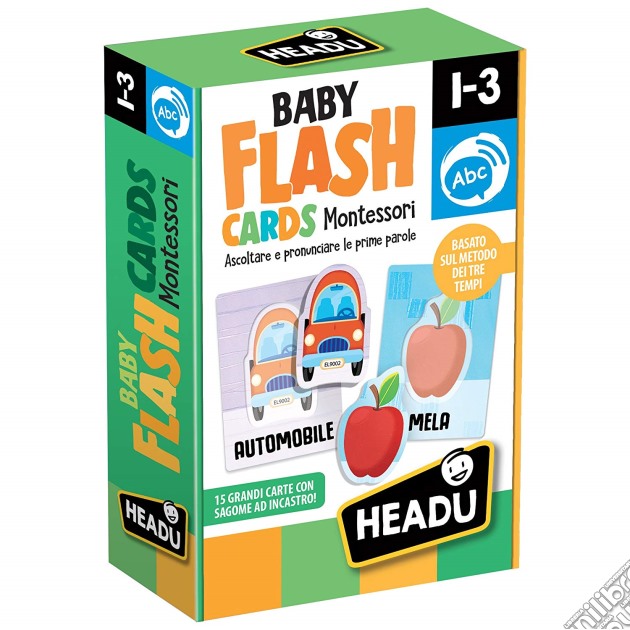 Headu: Montessori - Baby Flashcards gioco