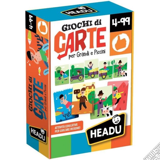 Headu It21918 - Giochi Di Carte Per Grandi E Piccini gioco