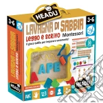 Headu: Montessori - Lavagna Di Sabbia Leggo E Scrivo giochi