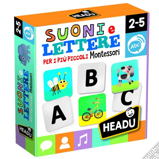 Headu: Montessori - Suoni E Lettere Per I Piu' Piccoli gioco di Headu
