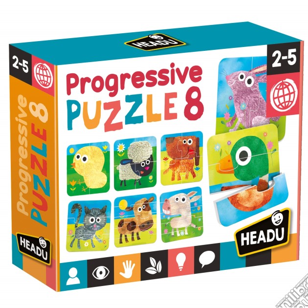 Headu: Progressive Puzzle 8 gioco