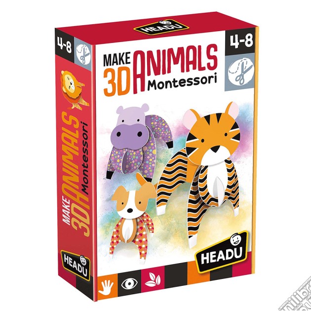 Headu - Make 3D Animals Montessori gioco di Headu