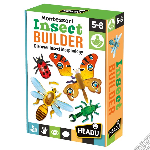 Headu: Insect Builder Montessori gioco