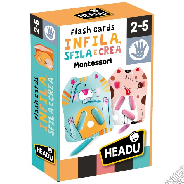 Headu: Flashcards Infila, Sfila E Crea Montessori! gioco