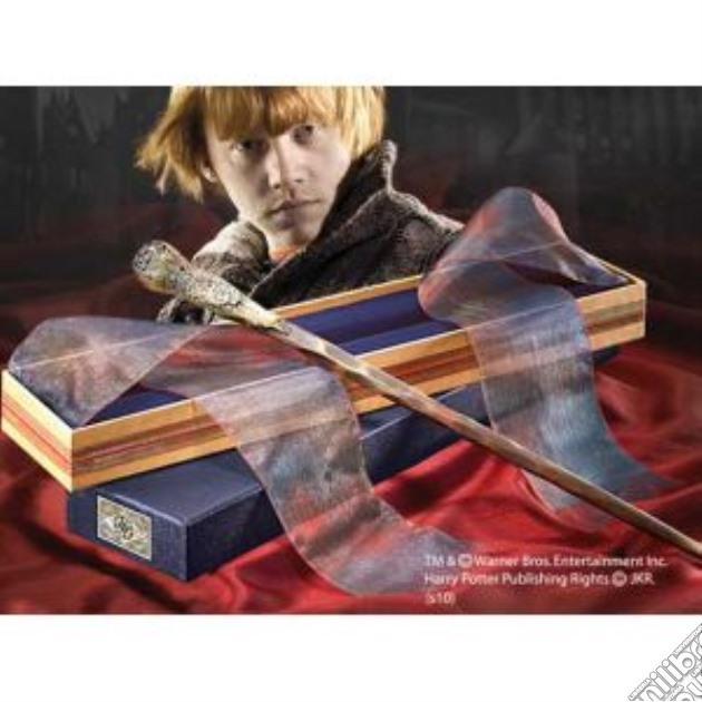 Harry Potter. Bacchetta Magica deluxe di Ron Weasley. gioco di Noble Collection
