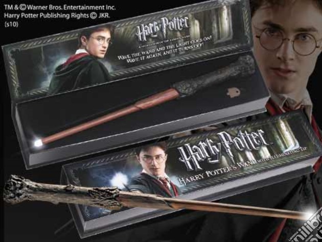 Harry Potter. Bacchetta Magica con Punta Luminosa di Harry Potter. gioco di Noble Collection