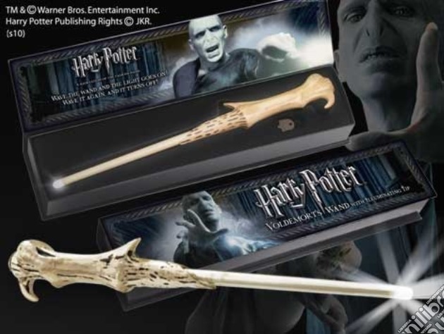 Harry Potter. Bacchetta Magica con Punta Luminosa di Voldemort. gioco di Noble Collection