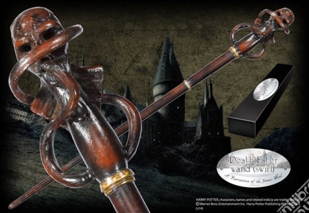 Harry Potter. Bacchetta Magica dei Mangiamorte Turbine. gioco di Noble Collection