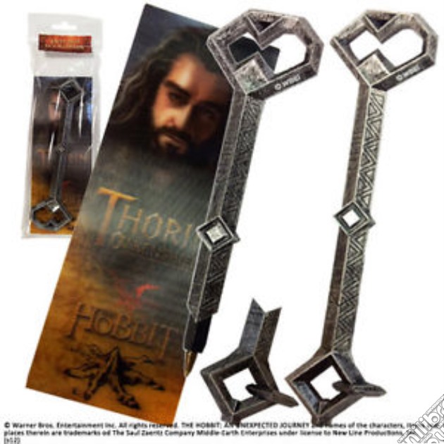 Il Signore degli Anelli. Penna e Segnalibro Chiave di Thorin. gioco di Noble Collection