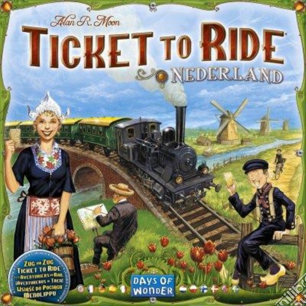 Ticket To Ride Nederland. [Espansione per Ticket To Ride]. gioco di Asterion Press