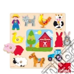 Goula: Puzzle Silhouette Fattoria giochi