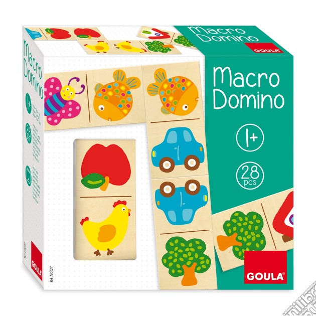 Goula: Macro Domino Animali gioco