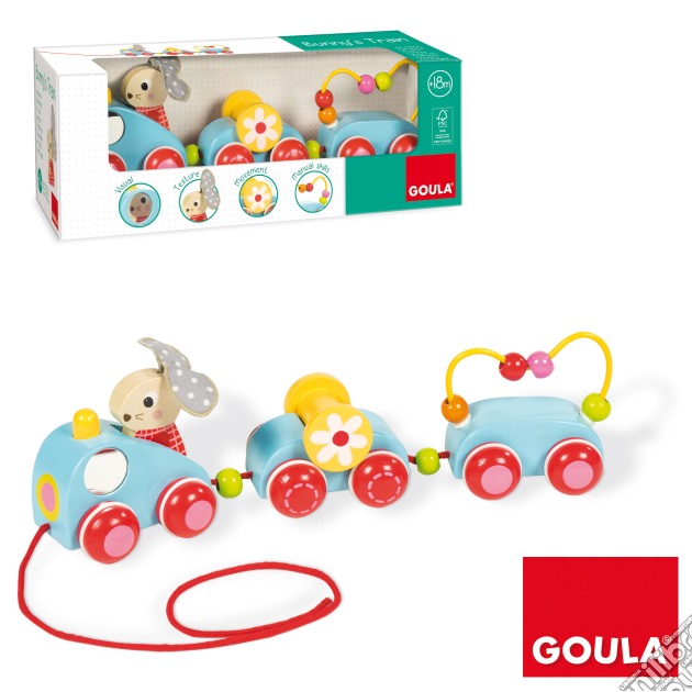 Goula: Treno Trainabile Coniglietto gioco