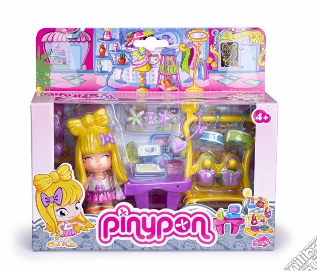 Pinypon - City Boutique Con 1 Pinypon - Moda gioco di Famosa
