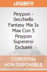 Pinypon - Secchiello Fantasy Mix Is Max Con 5 Pinypon Supereroi Esclusivi gioco di Famosa