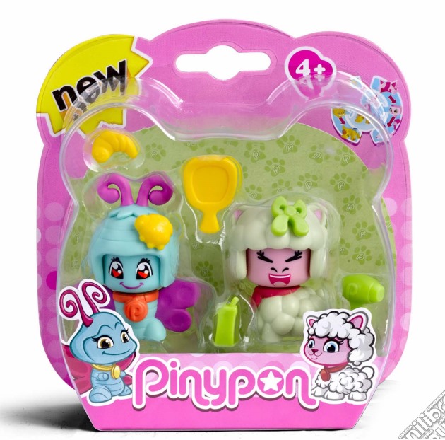 Pinypon - 2 Cuccioli - Farfalla E Pecora gioco di Famosa
