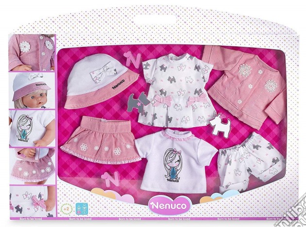 Nenuco - Outfit Super Set Per Bambola 35 Cm gioco di Famosa