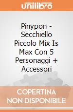 Pinypon - Secchiello Piccolo Mix Is Max Con 5 Personaggi + Accessori gioco di Famosa