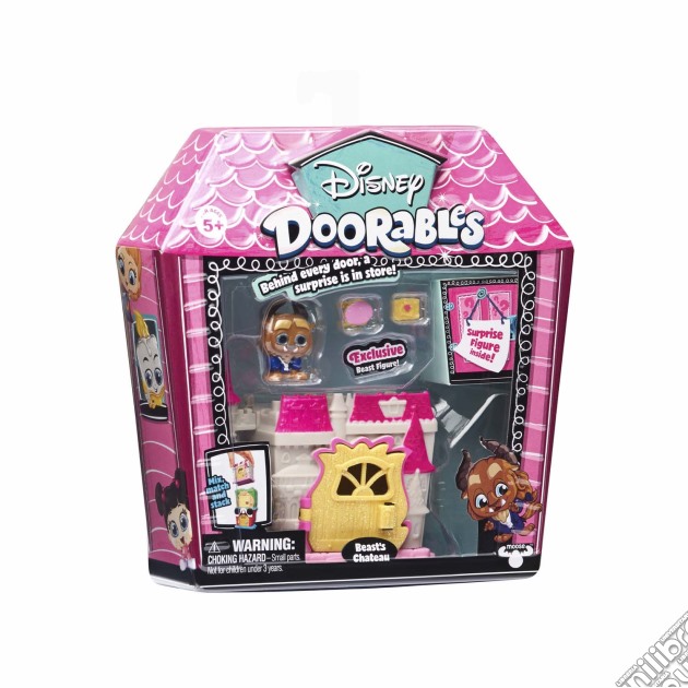 Doorables - Mini Playset - La Bella E La Bestia gioco di Famosa