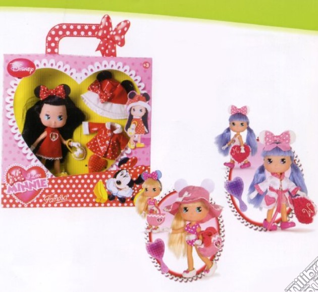 I Love Minnie - Abiti E Accessori Con Bambola gioco di Famosa
