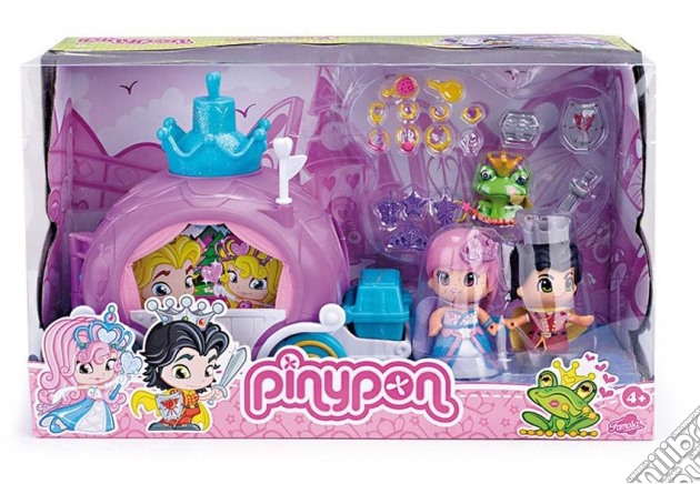 Pinypon - Carrozza E Principessa E Principe gioco di Famosa
