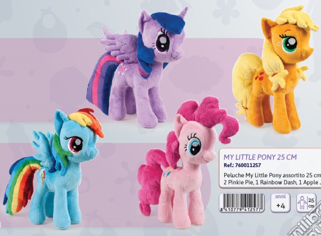 My Little Pony - Peluche 25 Cm gioco di Hasbro