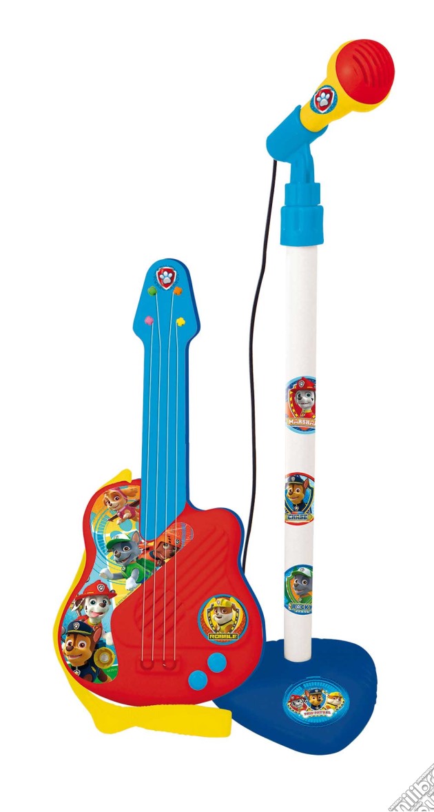 Paw Patrol - Chitarra Con Microfono gioco di Grandi Giochi