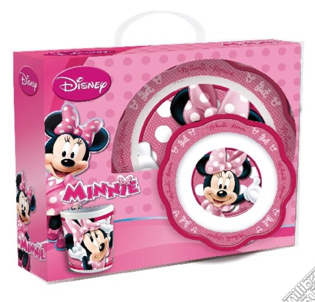 Minnie - Set 2 Piatti & 1 Tazza In Plastica gioco di Joy Toy