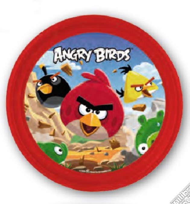 Angry Birds - Piatto In Plastica 20 Cm gioco di Joy Toy