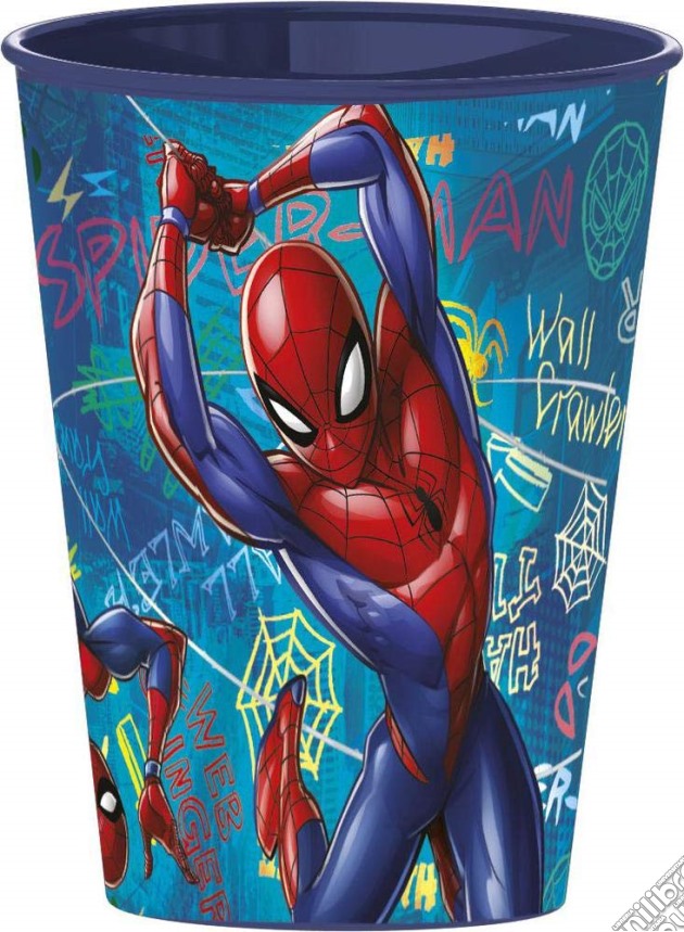 Spider-Man - Graffiti - Bicchiere gioco di Giocoplast