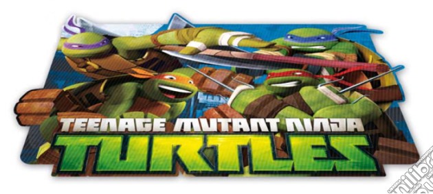Ninja Turtles - Tovaglietta Segnaposto Lenticolare gioco di Joy Toy