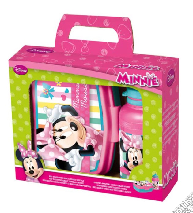 Minnie - Set Portamerenda + Borraccia gioco di Joy Toy