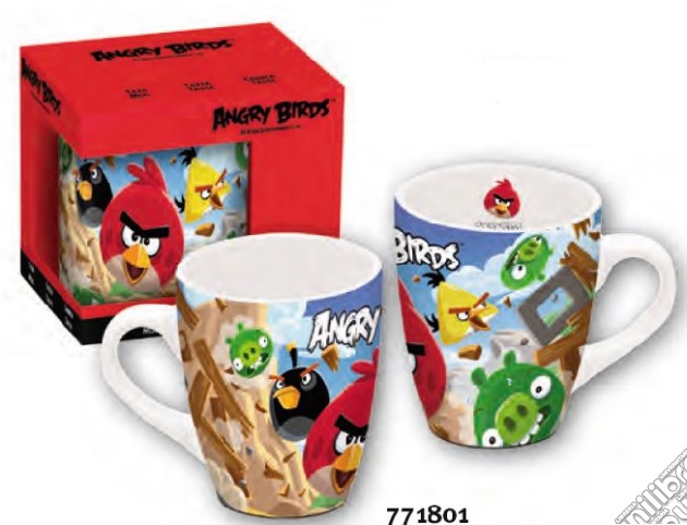 Angry Birds - Tazza Curva In Porcellana gioco di Joy Toy