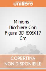 Minions - Bicchiere Con Figura 3D 6X6X17 Cm gioco di Joy Toy