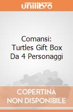 Comansi: Turtles Gift Box Da 4 Personaggi