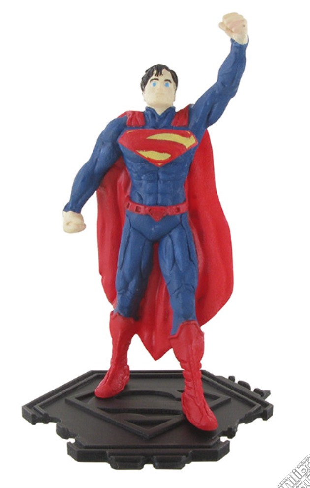 Figure Superheroes Superman flying 9Cm gioco di FIGU