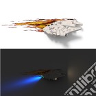 Lampada da Muro 3D Star Wars Millenium Falcon giochi