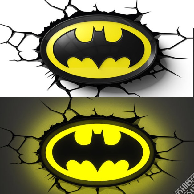 Lampada da Muro 3D - Batman Logo gioco di GAF