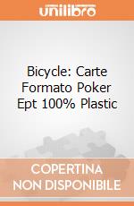 Bicycle: Carte Formato Poker Ept 100% Plastic giochi