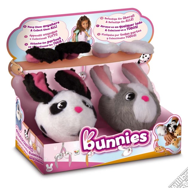 Club Petz - Bunnies - Coniglietto Orecchie Lunghe - Pack 2 Pz (un articolo senza possibilità di scelta) gioco di Imc Toys