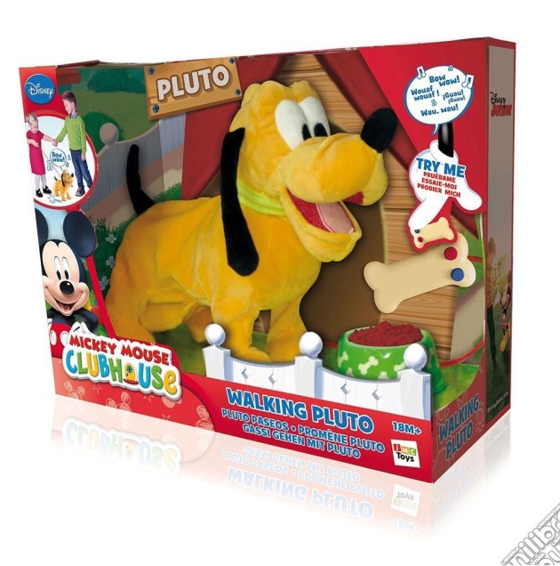Casa Di Topolino (La) - Peluche Pluto Filoguidato gioco di Imc Toys