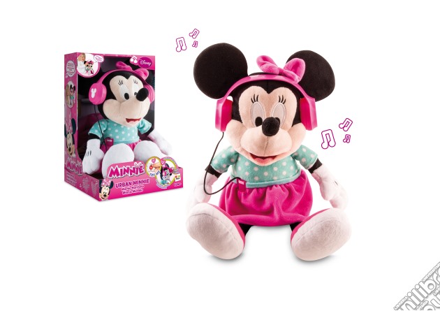 Casa Di Topolino (La) - Peluche Minnie Con Cuffie gioco di Imc Toys