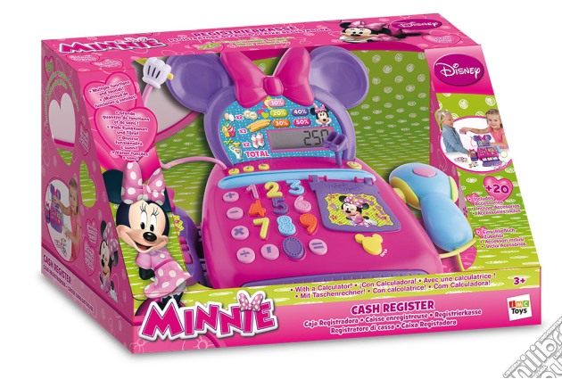 Minnie - Registratore Di Cassa Elettronico Con Accessori gioco di Imc Toys