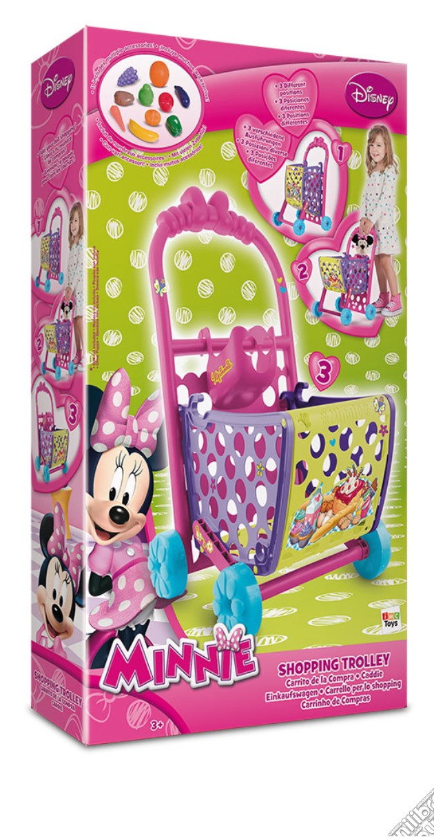 Disney Junior: Minnie - Carrello Della Spesa Con Accessori gioco di Imc Toys