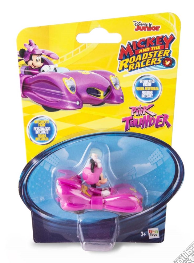 Topolino E Gli Amici Del Rally - Mini Veicolo Pink Lightning Di Minnie gioco di Imc Toys