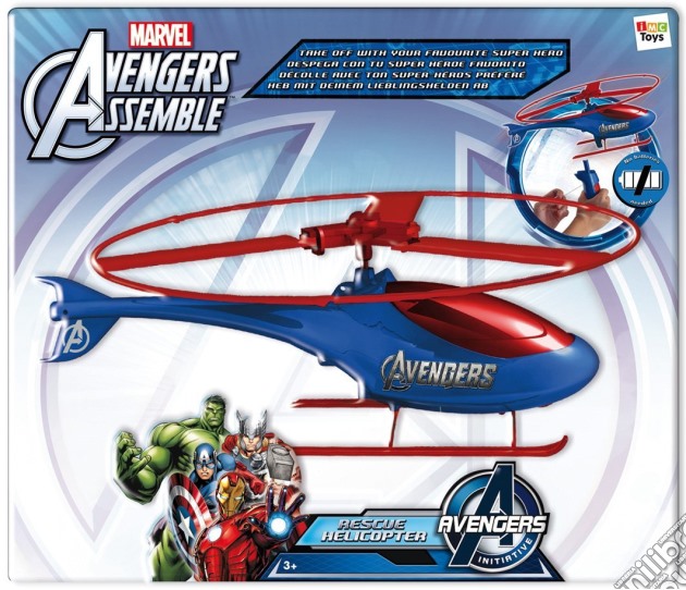 Avengers - Set Elicottero Lancio gioco di Imc Toys