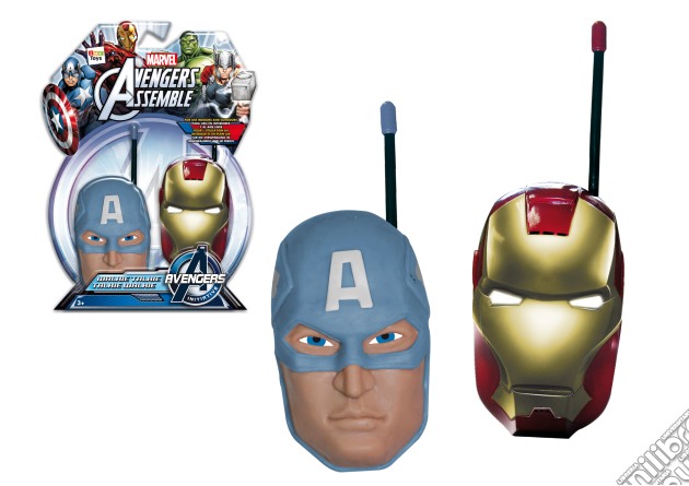 Avengers - Walkie Talkie Iron Man E Capitan America gioco di Imc Toys