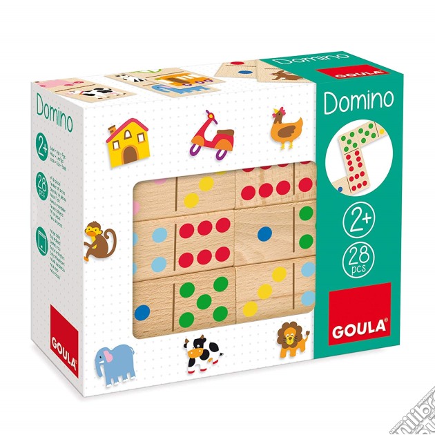 Domino Tellen En Kleuren 28-Delig gioco