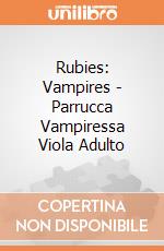 Rubies: Vampires - Parrucca Vampiressa Viola Adulto giochi